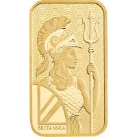Zlatý slitek Britannia - The Royal Mint, 50 g