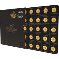 Zlatá mince Maple Leaf 2025 (Maplegram), 25x1 g 