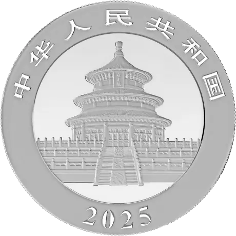 Stříbrná mince Panda 2026, 30 g