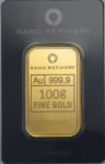 Zlatý slitek Rand Refinery 100 g