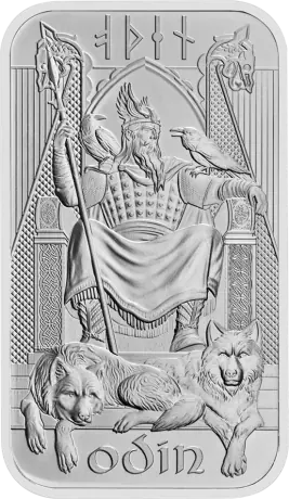 Stříbrný slitek The Royal Mint - Odin, 1 oz