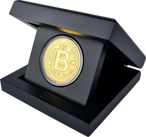 Zlatá mince Bitcoin 2022, 1 oz