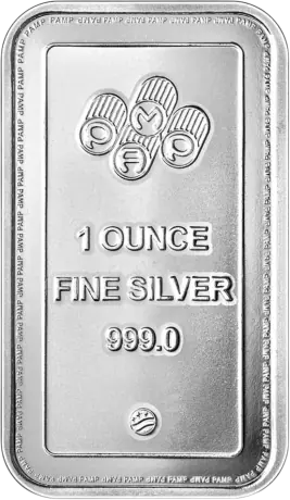 Stříbrný slitek PAMP - USA, tuba 20 x 1 oz