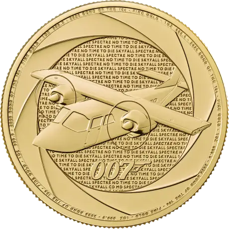 Zlatá mince James Bond of the 2010´s, 1 oz