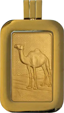 Zlatý slitek PAMP - Arabian Camel s rámečkem, 5 g