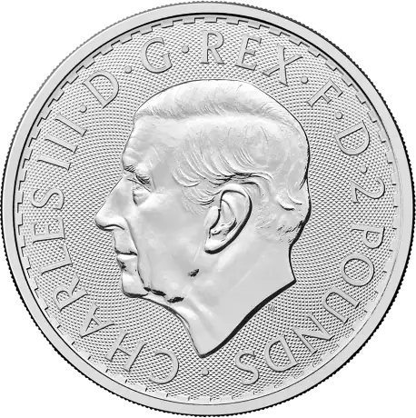 Stříbrná mince Britannia Charles III 2027, 1 oz