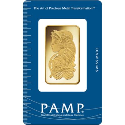 Zlatý slitek PAMP Fortuna, 1 oz