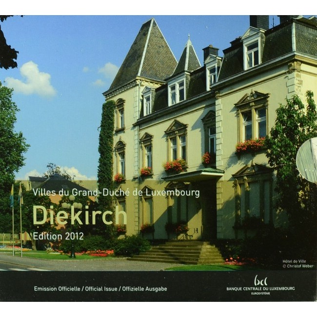 Sada mincí Lucembursko 2012&nbsp;- Diekirch, CuNi
