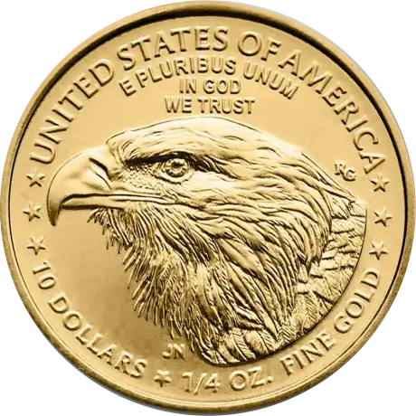 Zlatá mince  American Eagle 2025, 1/4 oz