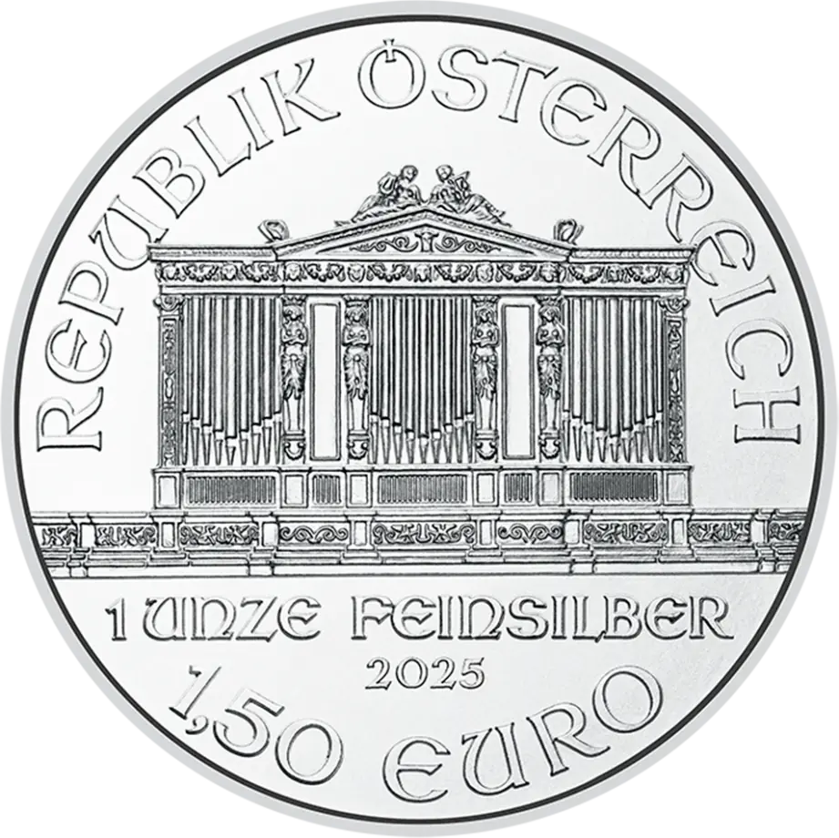 Stříbrná mince Vídeňští filharmonici 2026, 1 oz