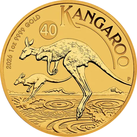 Zlatá mince Klokan 2026, 1 oz