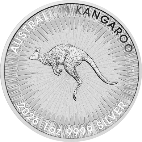 Stříbrná mince Klokan 2026, 1 oz