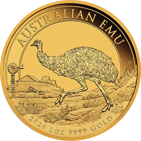 Zlatá mince Emu 2026, 1&nbsp;oz