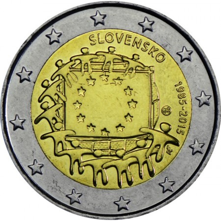 30&nbsp;let evropské vlajky - Slovensko, CuNi
